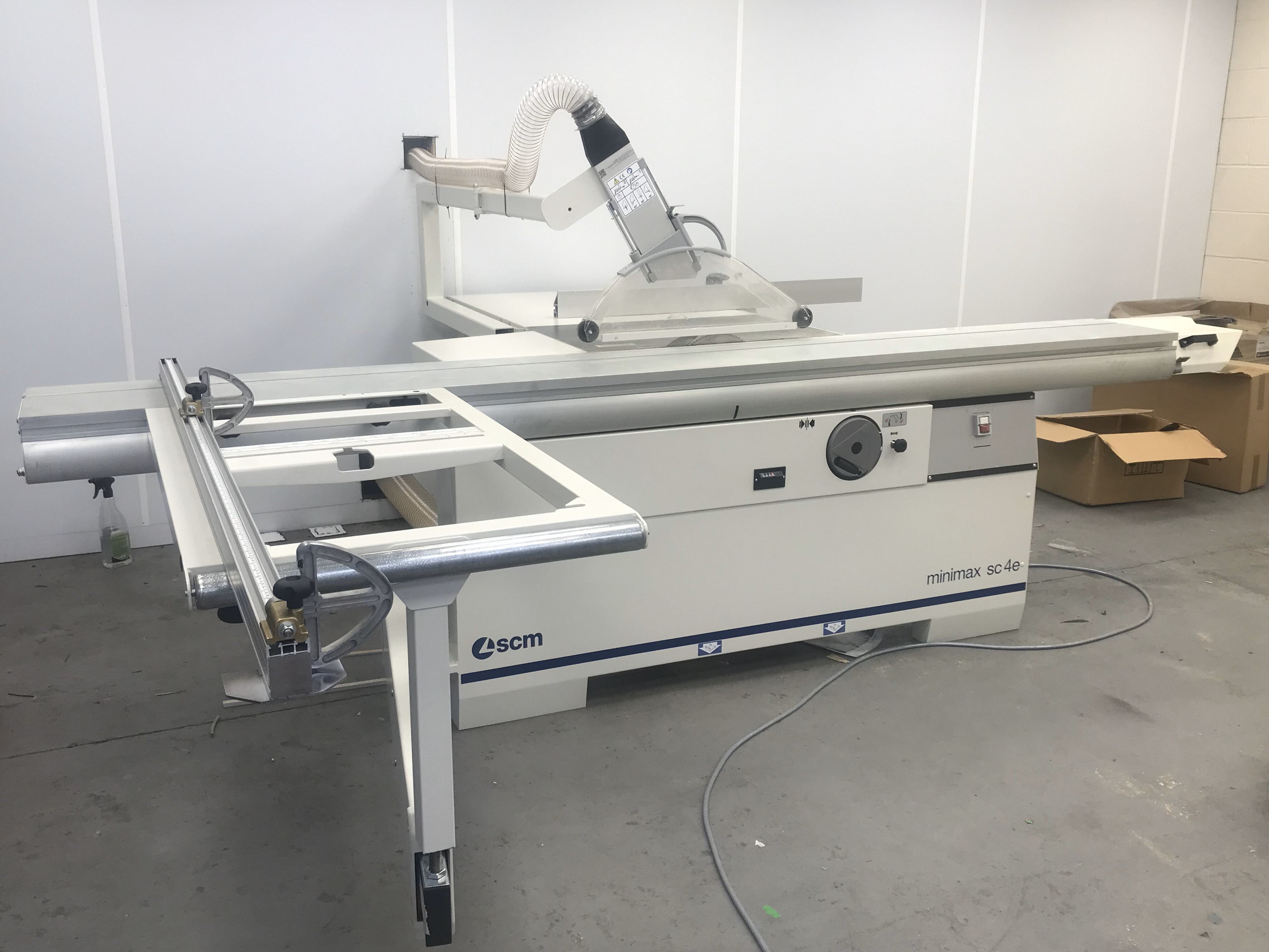 New Minimax SC4e Sliding Table Panelsaw 2600mm Version